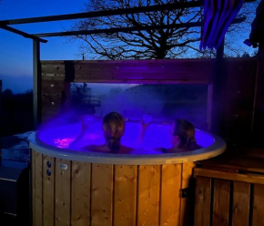 Relaxing cottage bain nordique